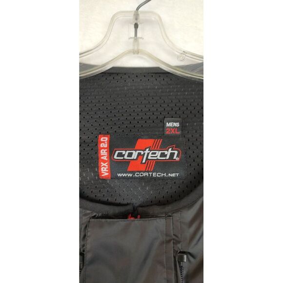 Cortech VRX AIR Rain Guard Liner  Black Mens Size 2XL Zip Up Mesh Liner - Picture 3 of 8